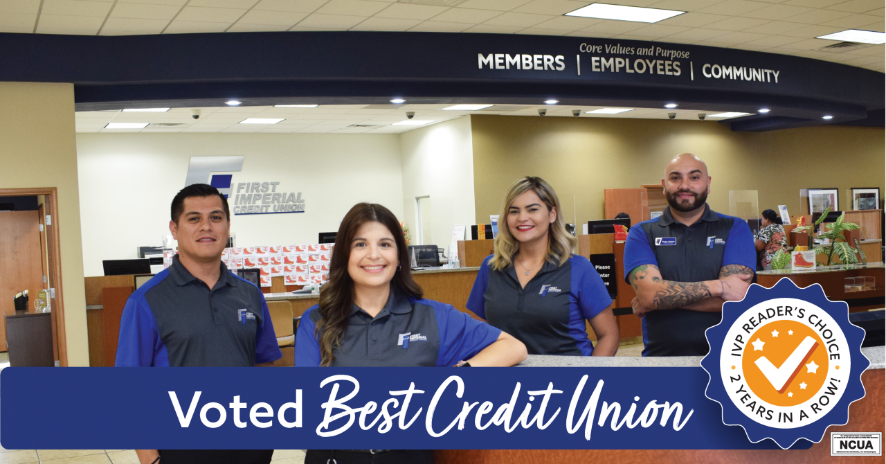 Voted best credit union